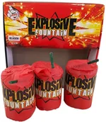 Pirotechnika i fajerwerki - Klasek Crackling Explosive Fountain F10E - 3 sztuki - miniaturka - grafika 1