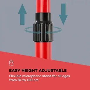 Auna Kara Super Star, zestaw karaoke ze sterowaniem nożnym, BT, MP3, USB, AUX, 2 x mikrofon MG3-Kara Super Star - Inne akcesoria audio-wideo Auna Kara Super Star, zestaw karaoke ze sterowaniem nożnym, BT, MP3, USB, AUX, 2 x mikrofon MG3-Kara Super Star - Inne akcesoria audio-wideo - miniaturka - grafika 8