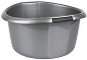Inne artykuły do sprzątania - Altom MISKA OKRĄGŁA SOLIDNA 10L SREBRNY 5902443992667 - miniaturka - grafika 1