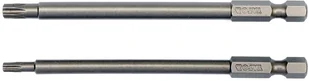 Yato zestaw bitów torx security T15x100mm T27x100mm 1/4 2szt. YT-0491 - Śrubokręty - miniaturka - grafika 2