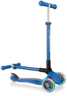 LED Hulajnoga Trójkołowa Dziecięca Składana Koła - Hulajnogi - miniaturka - grafika 6
