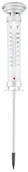 Lampy ogrodowe - Grundig Grundig 89640 - LED Lampa solarna z termometrem 1xLED/1,2V - miniaturka - grafika 1