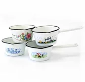 Rondle - axentia Axentia 220012 rondel emaliowany, średnica 12 cm 220012 - miniaturka - grafika 1