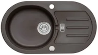 Zlewozmywaki - AXIS MALIBU 30 | Brązowy - miniaturka - grafika 1