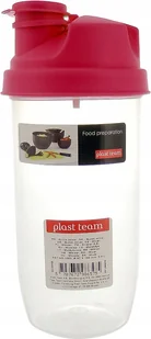 Plast Team poland Mikser Shaker Do Koktajli Suplementów 0,5 L Biały PlastTeam PT10520802 - Pojemniki kuchenne - miniaturka - grafika 2