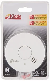 Kidde CZUJNIK DYMU OPTYCZNY 10Y29 Z WBUDOWANYM ZASILANIEM FIRMY AI_CZUJ_DYM_OPTZ_0,1 - Czujniki czadu, dymu, gazu - miniaturka - grafika 4