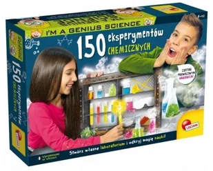 DANTE LEGLER LOGORAJD Zestaw naukowy I'M A Genius 150 eksperymentów chem - Mały naukowiec - miniaturka - grafika 7