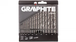 Graphite Wiertła Do metalu HSS-Co 1-10mm komplet 19sztuk 57H089 - Wiertła - miniaturka - grafika 3
