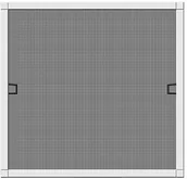 Moskitiery - Schellenberg Moskitiera okienna Plus, biały (70030) - miniaturka - grafika 1