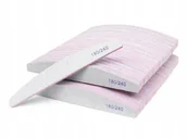 Akcesoria do paznokci - 50 x Pilnik do Paznokci Łódka Zebra 180/240 - miniaturka - grafika 1