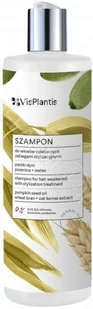 Vis Plantis Herbal Vital Care Szampon do włosów cienkich i bez objętości Czarnuszka Bawełna Len 400 ml - Szampony do włosów - miniaturka - grafika 2