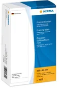 Dodatki do drukarek i skanerów - Herma HERMA 4322 etykiety (pojedynczo z taśmy języczek do zdejmowania, 163 X 44 MM) 500 sztuk białe 4322 - miniaturka - grafika 1