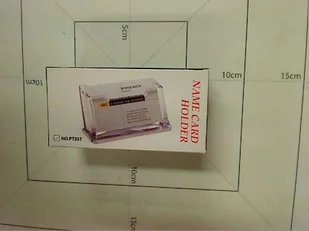 OK-OFFICE Przybornik na wizytówki akrylowy OK Office PT25T - Wizytowniki - miniaturka - grafika 2