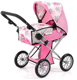 Bayer Wózek dla lalek City Star, różowy, 13672AA Brandunit BV - Wózki dla lalek - miniaturka - grafika 3