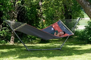 Amazonas Hamak z drążkiem American Dream, szary - Hamaki - miniaturka - grafika 21