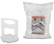 Narzędzia warsztatowe - RUBI Klipsy Do Poziomowania Delta 3-12mm 1mm 400el - miniaturka - grafika 1