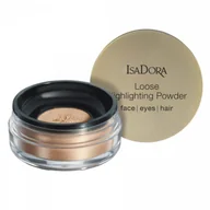 Pudry do twarzy - IsaDora Sparkling Nights rozświetlający puder sypki 8 g - Nr 50 Golden Glow - miniaturka - grafika 1