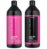 Szampony do włosów - Matrix Keep Me VIVID Kolor szampon odżywka 2x1L - miniaturka - grafika 1