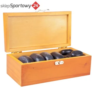 inSPORTline Kamienie bazaltowe z lawy wulkanicznej inSPORTline Basalt Stone - 20 szt. - Pozostałe akcesoria do kąpieli i SPA - miniaturka - grafika 3
