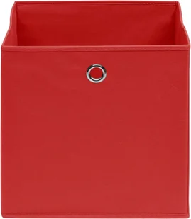 vidaXL vidaXL Pudełka z włókniny, 4 szt., 28x28x28 cm, czerwone - Pudła i pojemniki do przechowywania - miniaturka - grafika 3