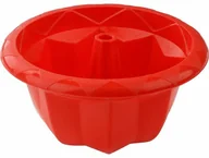 Formy do ciast - Dr Oetker Silikonowa foremka "Flexxibel Love" w kolorze czerwonym - 18 cm 4044935012499 - miniaturka - grafika 1