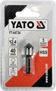 Yato POGŁĘBIACZ DO METALU 12,4MM HEX YT-44724 - Wiertła - miniaturka - grafika 3