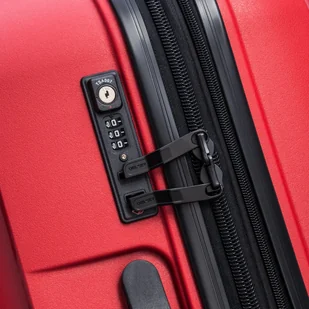 Delsey Walizka kabinowa poszerzana Belmont+ SLIM 55 cm Czerwona 003861803-04 - Walizki - miniaturka - grafika 6