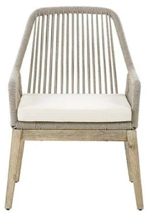 Beliani Zestaw 2 krzeseł ogrodowych beżowy OLBIA - Fotele i krzesła ogrodowe - miniaturka - grafika 5