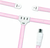 Kable - Logilink CA1000 antena FM Radio Dipol zapewnia optymalny odbiór wewnątrz (FM/AM/VHF) ze złączem koncentrycznym (IEC Coax) do urządzeń stereo, telewizorów itp. CA1000 - miniaturka - grafika 1