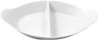 Naczynia żaroodporne - Olympia Y100 owalne podzielona na uszy, biały (6 sztuki) Y100 - miniaturka - grafika 1