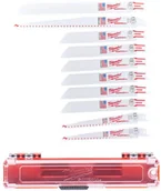 Brzeszczoty - Milwaukee Zestaw brzeszczotów do piły szablastej Sawzall Milwaukee (10 sztuk) 49222211 - miniaturka - grafika 1