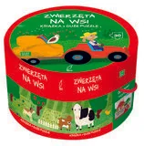 Wilga Grupa Wydawnicza Foksal puzzle Na wsi, Zestaw - Puzzle - miniaturka - grafika 3