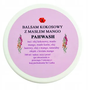 Mango Balsam kokosowy Pahwash z masłem 300ml - Balsamy i kremy do ciała - miniaturka - grafika 2