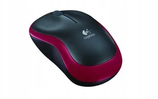 Logitech M185 czarno-czerwona (910-002237) - Myszki - miniaturka - grafika 2
