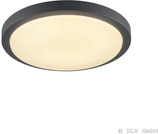 SLV SPOTLINE AINOS sufitowa LED 3000K okrągła antracyt 229965 - Oprawy, klosze i abażury - miniaturka - grafika 2