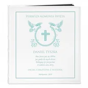 Albumy fotograficzne - NA Murrano Album Zdjęcia Duży Pamiątka I Komunii Świętej Nadruk ALB-BC-BK-UV-030 - miniaturka - grafika 1