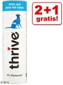 Przysmaki dla kotów - Thrive 2 + 1 gratis! Przysmaki Thrive 3 x 15 g lub 3 x 25 g Tuńczyk 3 x 25 g - miniaturka - grafika 1