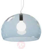 Lampy sufitowe - Kartell FL/Y lampa wisząca LED, błękit nieba - miniaturka - grafika 1