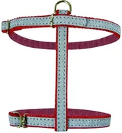 Szelki dla kotów - Zolux Zolux Szelki regulowane połyskujące  kol. czerwony - miniaturka - grafika 1