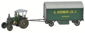 Samochody i pojazdy dla dzieci - Schuco Lanz Ackerluft with Trailer Schenker GXP-543493 - miniaturka - grafika 1