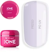 Żele do paznokci - Silcare Base One Żel UV Violet 15 g - miniaturka - grafika 1