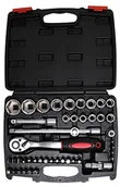 Klucze i nasadki - Kraftmann zestaw kluczy nasadowych 174-częściowy 1/4 i 1/2 cala o 2 narzędzie do walizek - miniaturka - grafika 1