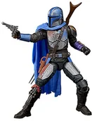 Figurki dla dzieci - Star Wars F28935S1, The Black Series Credit Collection The Mandalorian Toy figurka kolekcjonerska w skali 15 cm, zabawki dla dzieci w wieku od 4 lat, Czarna F2893 - miniaturka - grafika 1