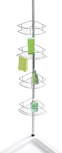 Wenko Półka ścienna teleskopowa Dolcedo 21803100 - Półki łazienkowe - miniaturka - grafika 2