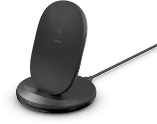 Belkin Ładowarka z podstawą 15W Wireless Charging Stand Czarna WIB002vfBK - Ładowarki do telefonów - miniaturka - grafika 2