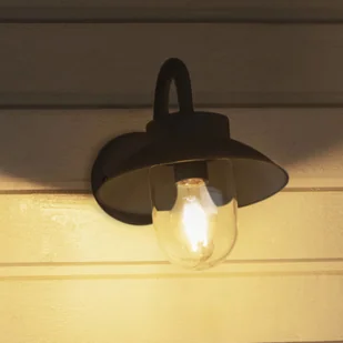 Konstsmide Kinkiet zewnętrzny Vega Mini, 22 cm, czarny - Lampy ogrodowe - miniaturka - grafika 2