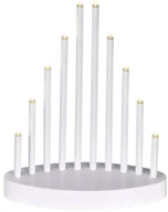Oświetlenie świąteczne - EMOS LED Świecznik bożonarodzeniowy 10xLED/3xAA biały - miniaturka - grafika 1