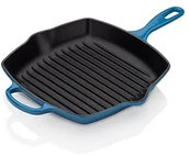 Patelnie - Le Creuset 20183262000422 Signature żeliwo patelnia grillowa kwadratowa 26 cm, 44,30 x 29,90 x 5,30 cm, Marseille 20183262000422 - miniaturka - grafika 1