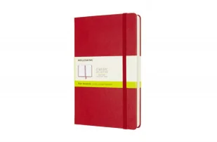 Moleskine Notes Classic L czerwony gładki twarda oprawa 400 stron MOQP062EXPF2 - Notesy i bloczki - miniaturka - grafika 2