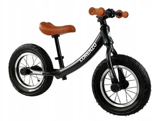 Rowerek Biegowy Lorenzo Czarny - Rowerki biegowe - miniaturka - grafika 34